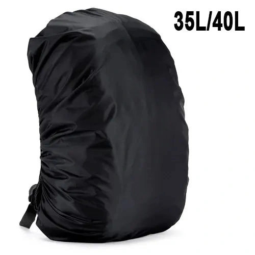 Rain or Shine Ready Backpack Cover: Hike & Camp with Peace of Mind! Waterproof Protection for 35-120L Packs.