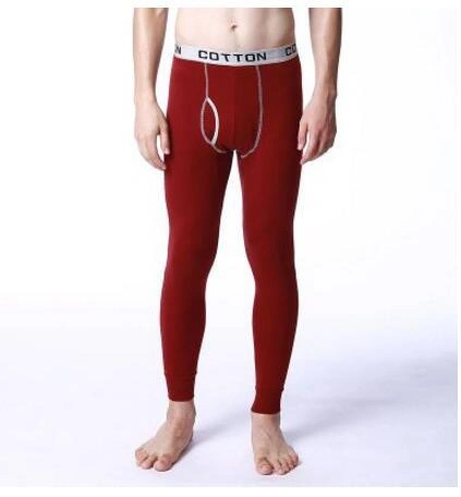 Cozy Comfort: 100% Cotton Long Johns - Men's Classic Warmth